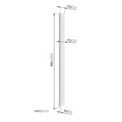 Vogel&apos;S TVA 7000 CABLE COVER TV accessoire Wit