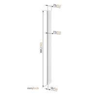 Vogel&apos;S TVA 7000 CABLE COVER TV accessoire Wit - thumbnail