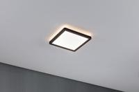 Paulmann 71000 P Atria Shine 11,2W 3000K 190x190 sz Ks LED-plafondlamp LED 11.2 W Zwart - thumbnail