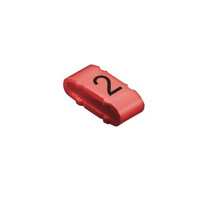 Weidmüller CLI M 2-4 RT/SW 2 MP Markeerring Opdruk 2 Buitendiameter 10 tot 317 mm 1733651509 Weidmüller CLI M 2-4 RT/SW 2 MP Markeerring Opdruk 2 Buitendiameter 10 tot 317 mm 1733651509