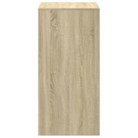 Bartafel 51x50x103,5 cm bewerkt hout sonoma eikenkleurig - thumbnail