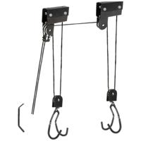 M-Wave fietslift/ophangsysteem zwart - thumbnail