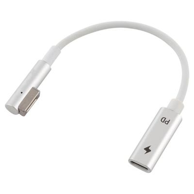 5-pins MagSafe 1 (L-vormig) naar USB-C/type-C PD-laad adapter