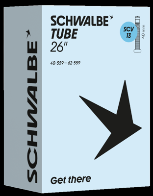 Schwalbe Tube (av13) - mtb - 26&apos;&apos; (40/62-559) - click valve
