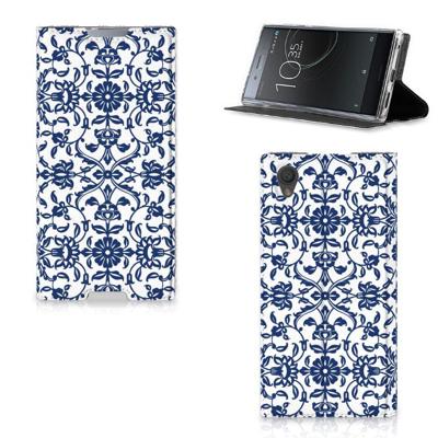 Sony Xperia L1 Smart Cover Flower Blue Sony Xperia L1 Smart Cover Flower Blue