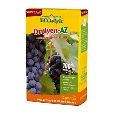 Ecostyle druiven-az 800g
