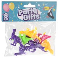 Uitdeelcadeautjes Mini Dino, 8st. - thumbnail