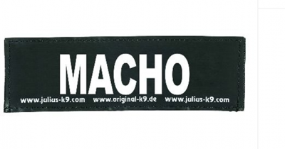 Julius-K9 label - Macho