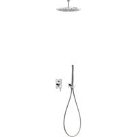 Regendouche set Tres Max | Inbouw | Mengkraan | 2-weg | Rond | Chroom - thumbnail