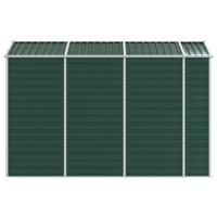 Tuinschuur 191x300x198 cm gegalvaniseerd staal groen - thumbnail