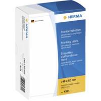 Frankeeretiket HERMA 4321 dubbel 140x50mm 500stuks - thumbnail