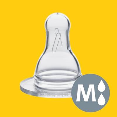 Medela Speen Silicoon Medium Flow 2