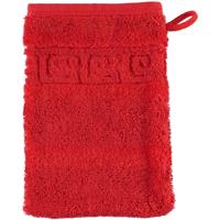 Cawö Cawö Noblesse Uni Washandje Rood - thumbnail