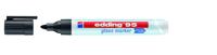 Viltstift edding 95 glasbord zwart | 10 stuks - thumbnail