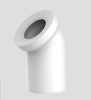 Kirchhoff PP SANIT WC-aansluitbocht 45°, wit, DN 100 - 58.102.01..0000 - thumbnail