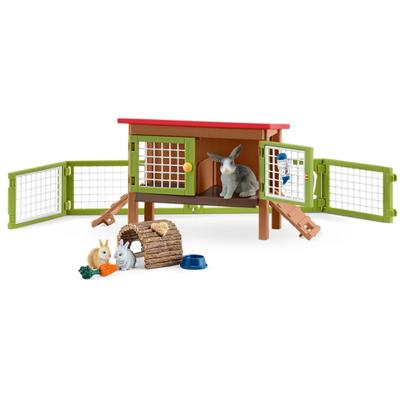 Schleich farm world konijnenhok