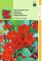 Zaden Tropaeolum Oost-Indische Kers Empress Of India Hortitops - Hortitops - thumbnail