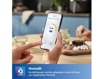 Airfryer Philips NA221/00 1500 W 4,2 L Zwart/Zilverkleurig