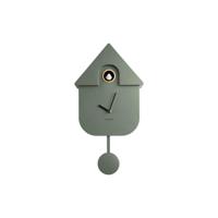 Karlsson Wall Clock Modern Cuckoo Abs Jungle Green - thumbnail