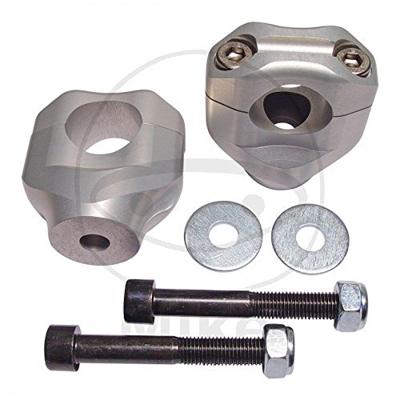 LSL stuurklemstuk "x-bar clamping bracket +15mm 28.5mm si