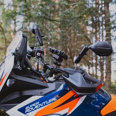 Achteruitkijkspiegel rechts RAM Mounts RAM-B-465RU Tough Mirror Right Mirror met kogel B