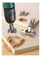 Scharniergatboor 35 mm hardmetalen punt kaart KWB - Kwb - thumbnail