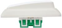 ELSO serieschakelaar 501504 10A complete RENOVATIE rw Wit 1 stuk(s) - thumbnail