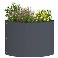 Tuinplanten 5 stuks Anthraciet 30x30x20 cm Staal - thumbnail