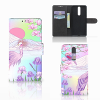 Nokia 8 Telefoonhoesje met Pasjes Bird - thumbnail