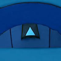 VidaXL Tent 4-persoons marineblauw en lichtblauw - thumbnail