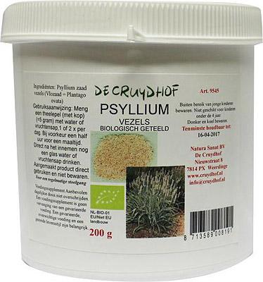 Cruydhof Psyllium/vlozaad bio 200 Gram