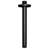 Plafonduitloop Brauer Black 20 cm Mat Zwart - thumbnail