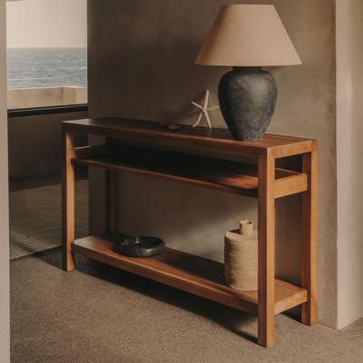 Kave Home Sidetable 'Sashi' Teakhout, 140cm