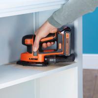BLACK+DECKER BDCDS18 18V 1x 1.5Ah Mouse Detailschuurmachine - BDCDS18-QW - thumbnail