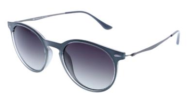 H.I.S zonnebril 88113 cat. 3 rond metaal blauw/paars H.I.S zonnebril 88113 cat. 3 rond metaal blauw/paars