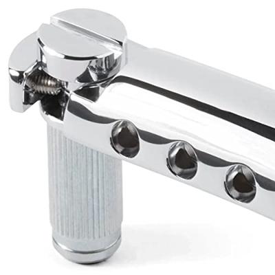 TonePros T1ZS Chrome USA Locking Stop Tailpiece