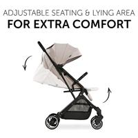 HAUCK - Compacte kinderwagen - TRAVEL N CARE - 4 wielen - opvouwbaar met één hand - Beige - thumbnail