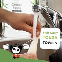 The Cheeky Panda Keukenpapier - fsc bamboe - 2-laags - 2st - thumbnail