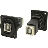 Cliff CP30203NX XLR-adapter USB-B-bus naar USB B Adapter, inbouw 1 stuk(s) - thumbnail