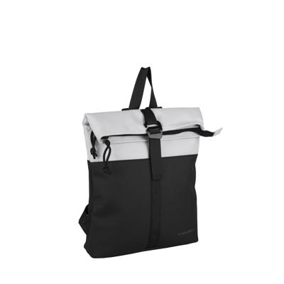 New Rebels Backham Los Angeles Zwart 7L Rolltop Rugzak Waterafstotend New Rebels Backham Los Angeles Zwart 7L Rolltop Rugzak Waterafstotend