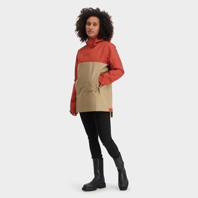AGU Rain Anorak Winter Regenjas Urban Outdoor - Cinnabar - XS - Waterdicht - thumbnail