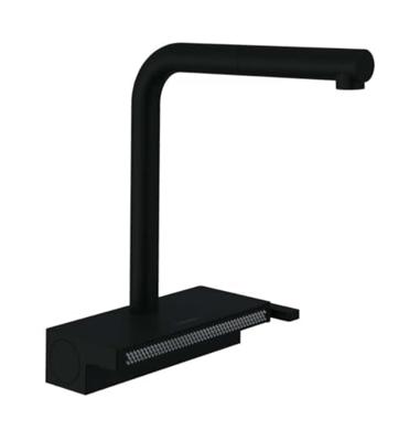 Hansgrohe Aquno Select M81 ééngreeps keukenkraan 250, uittrekbare uitloop, 2jet, mat zwart