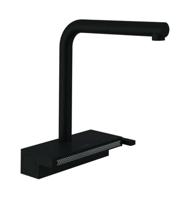 Hansgrohe Aquno Select M81 ééngreeps keukenkraan 250, uittrekbare uitloop, 2jet, mat zwart - thumbnail