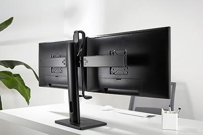 My Wall HL 19 L Monitor-tafelbeugel Aantal monteerbare displays: 1 Display(s) 43,2 cm (17) - 68,6 cm (27) Zwart Draaibaar, Kantelbaar, Zwenkbaar, In hoogte