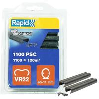 Rapid Hekwerk Hogringen VR22 | 1.100 Stuks | Grijs - 5001333 - thumbnail