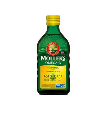 Mollers Omega-3 levertraan naturel 250 Milliliter