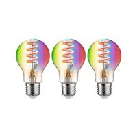 29163 Paulmann Home LED-lamp E27 Energielabel: G (A - G) 6.3 W RGBW Goud - thumbnail