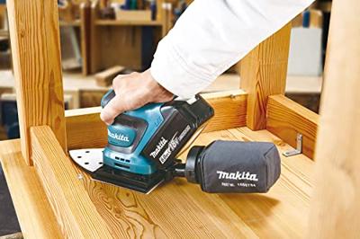 Makita DBO480RTJ Accu Handpalm Vlakschuurmachine | 18V | 2 x 5.0 Ah accu + snellader | In Mbox - DBO480RTJ