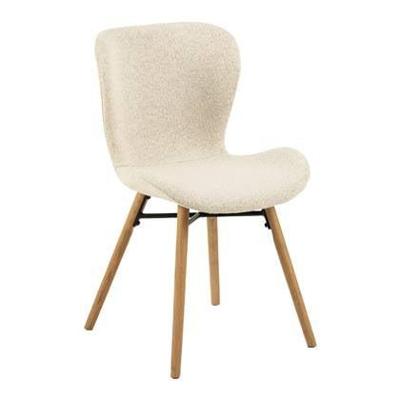 Bendt Eetkamerstoel 'Olle' Bouclé, kleur Beige