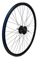 Kgz achterwiel 28inch (622) velg en spaak zwart nexus 7 rb zwart - thumbnail